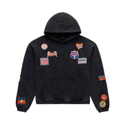 Homme + Femme Heartbreak Hoodie - 'Black'