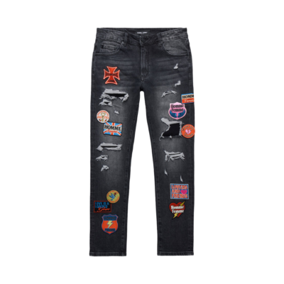 Homme + Femme Heartbreak Denim - 'Black'