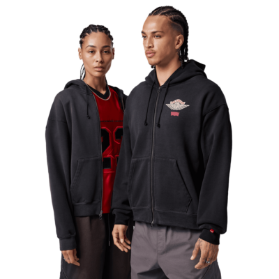 Air Jordan x Levi's Full-Zip Hoodie - 'Black/Pale Ivory'