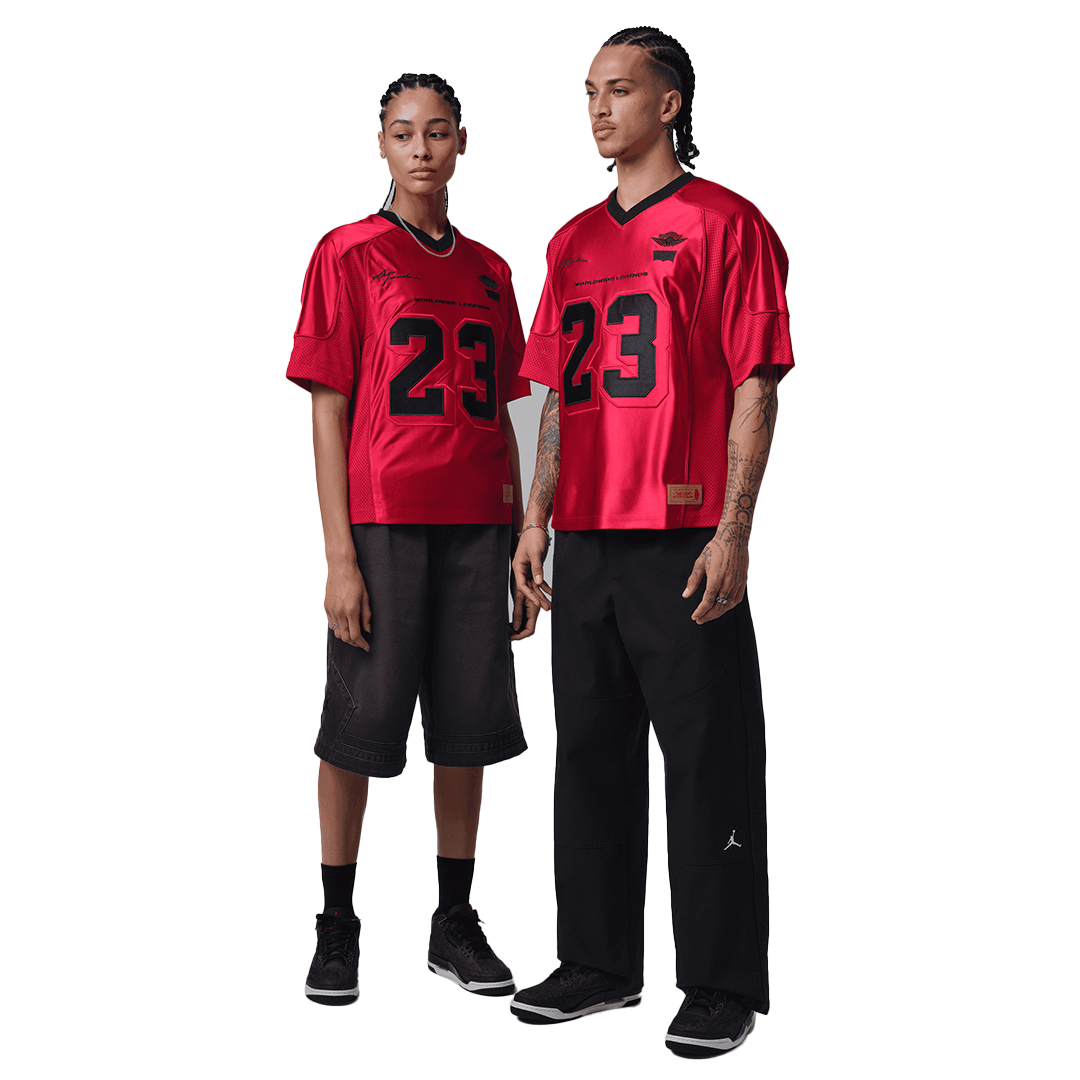 Air Jordan x Levi's Jersey - 'Gym Red/Black' - Kicks Lounge