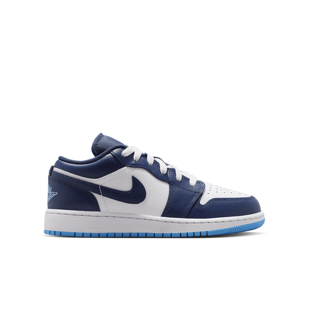 GS Jordan 1 Low - 'Midnight Navy/University Blue' - Kicks Lounge