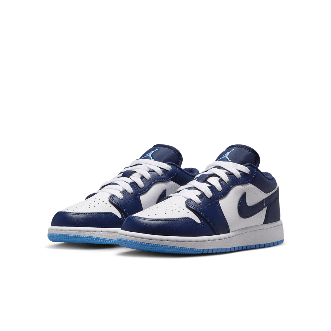 GS Jordan 1 Low - 'Midnight Navy/University Blue' - Kicks Lounge