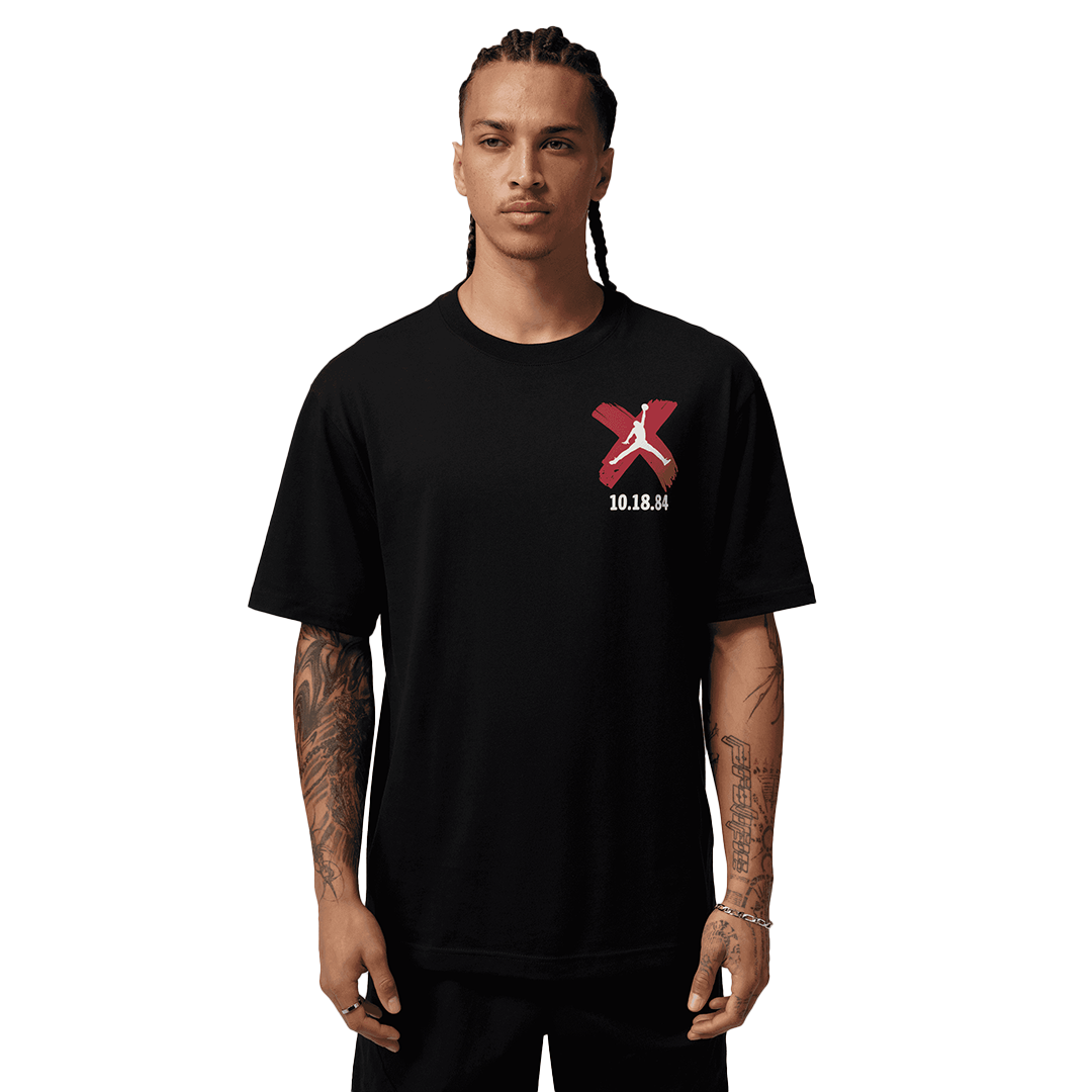 Jordan Brooklyn Tee - 'Black' - Kicks Lounge