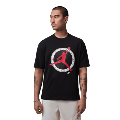 Jordan Flight Club Tee - 'Black/University Red' IM1352-010