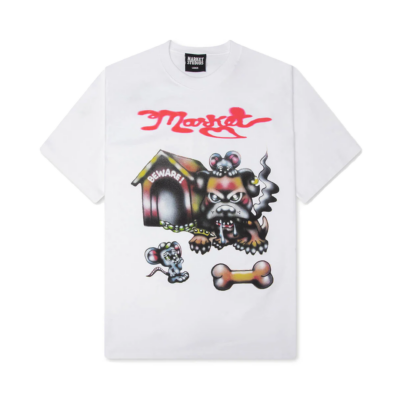 Market In The Dog House Tee - 'White' MKT26Q2-SS0643