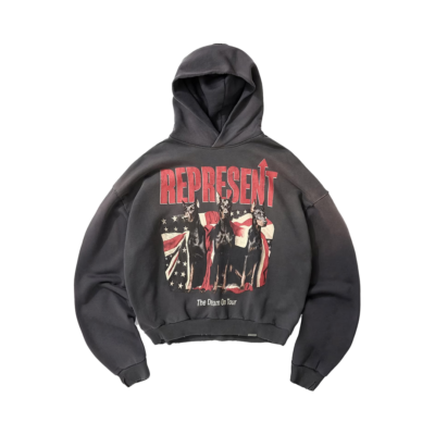 Represent Dream On Tour Hoodie - 'Sun Fade Grey'