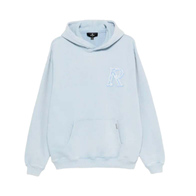 Represent Western Initial Hoodie - 'Mountain Blue'