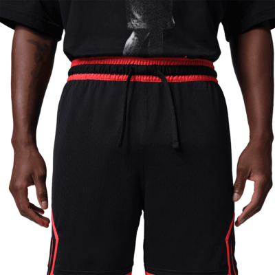 Jordan Dri-FIT Mesh Diamond Short - 'Black/Infrared 23' HF9910-014