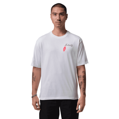 Jordan Graphic Tee - 'White/Infrared 23' IF3163-100