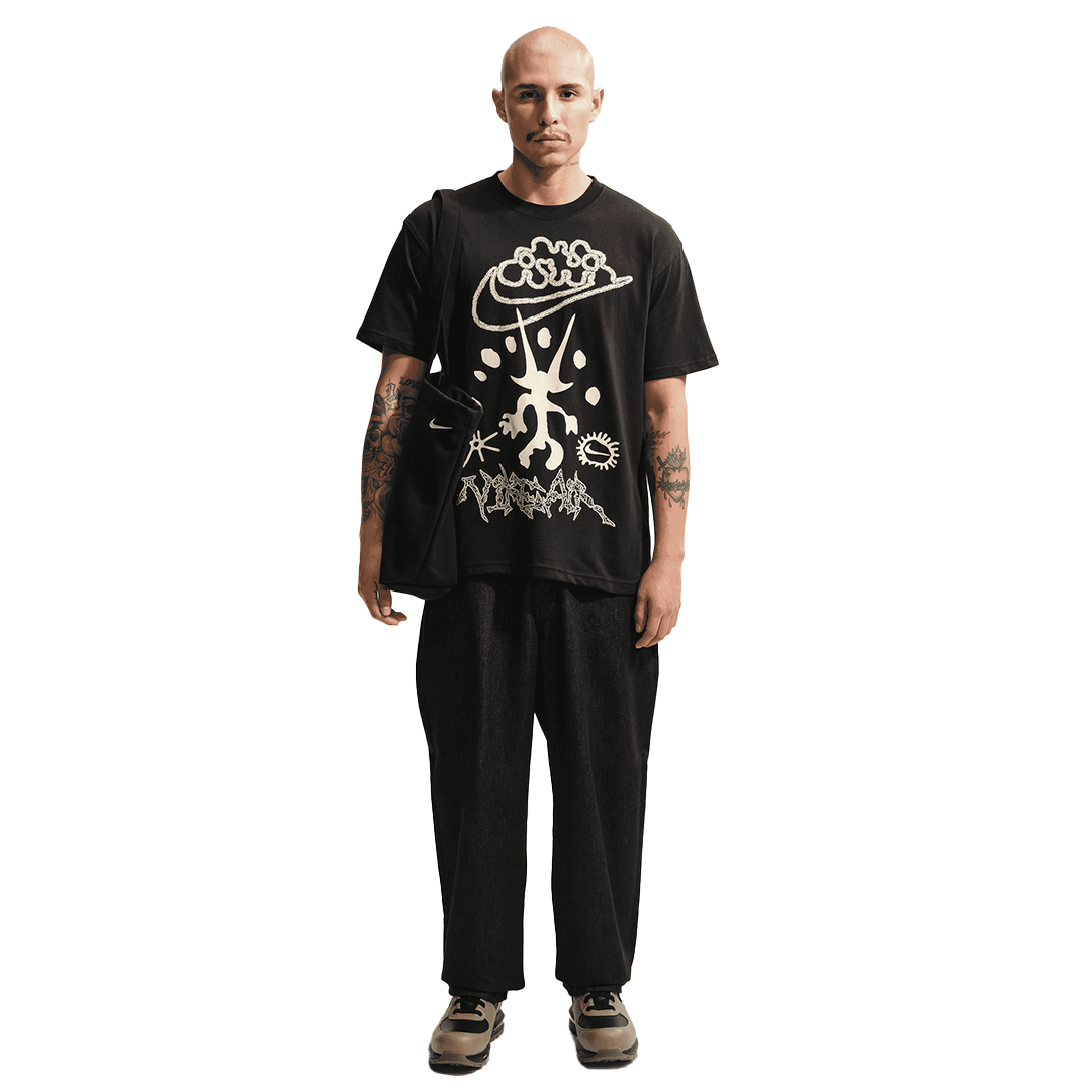 00s NIKE black olive set up M ナイキ 刺繍ロゴ Nike Tee - 'Black' - Kicks Lounge