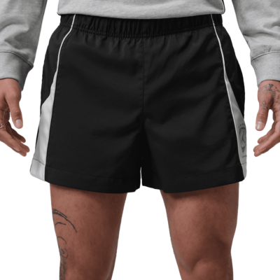 Jordan Brooklyn Fleece Shortie Short - 'Black/White' IO1832-010