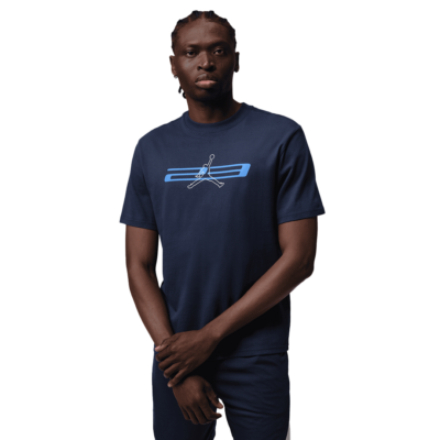 Jordan Dri-FIT Tee - 'Midnight Navy/University Blue' IR0864-410