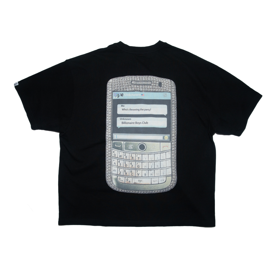Billionaire Boys Club Text Tee - 'Black' 861-3310