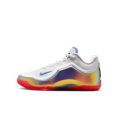 GS Nike Lebron XXIII MK - 'White/Multi-Color/Lt Crimson'