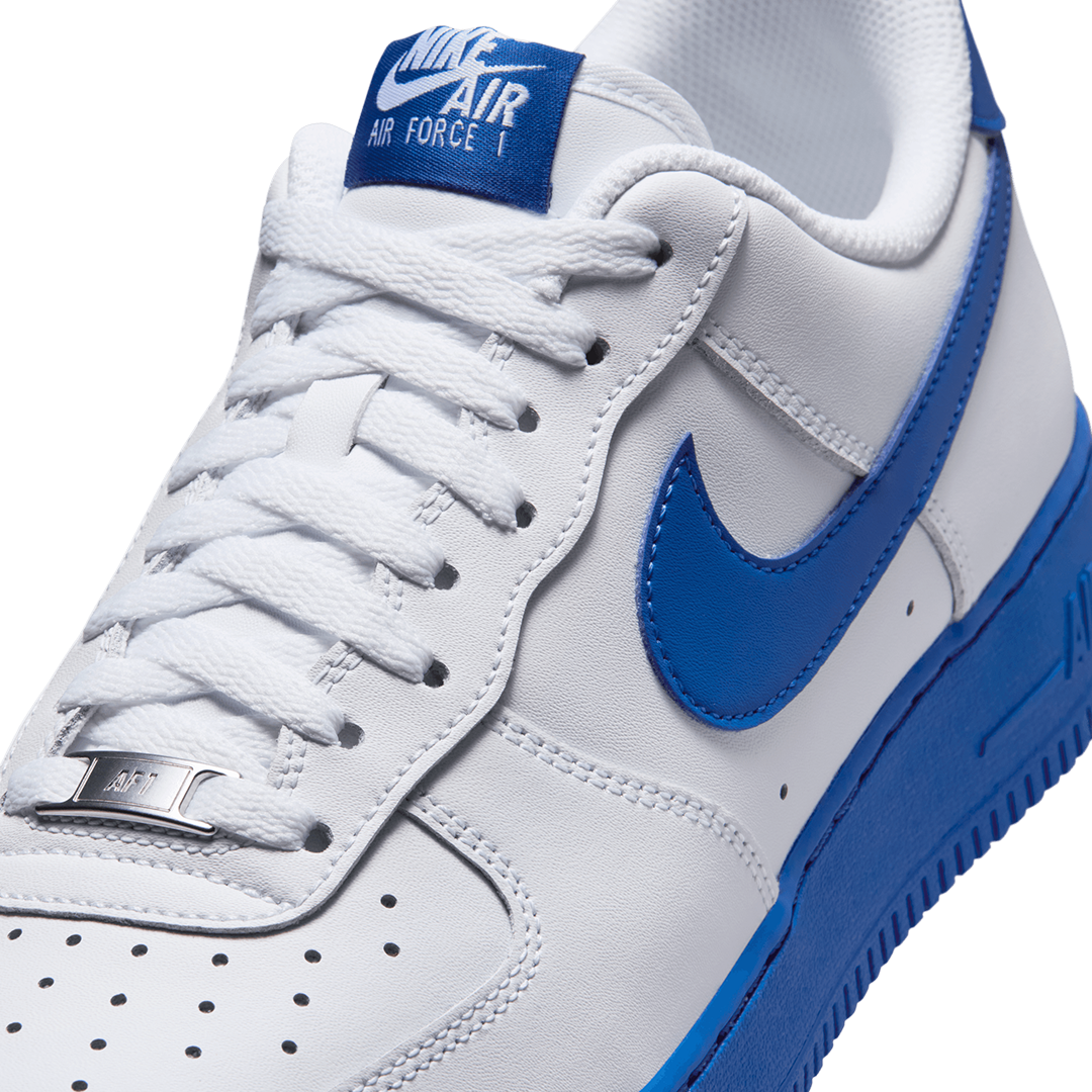 Nike Air Force 1 '07 - 'White/Game Royal' - Kicks Lounge Nike Air Force 1 '07 - 'White/Game Royal' - Kicks Lounge