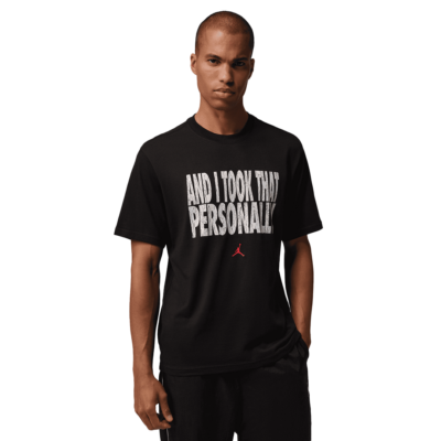 Jordan Dri-FIT Tee - 'Black/White' IF0870-010