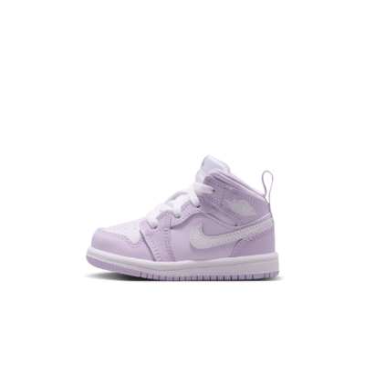 TD Air Jordan 1 Mid - 'Violet Mist/White' DQ8425-502