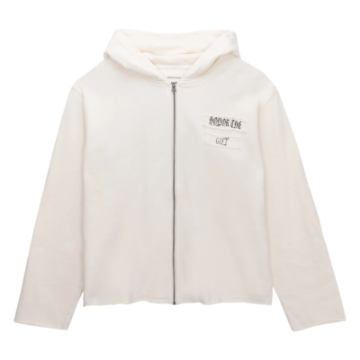 Honor The Gift Running Shit Since 1988 Zip Hoodie - 'White' HTG260160