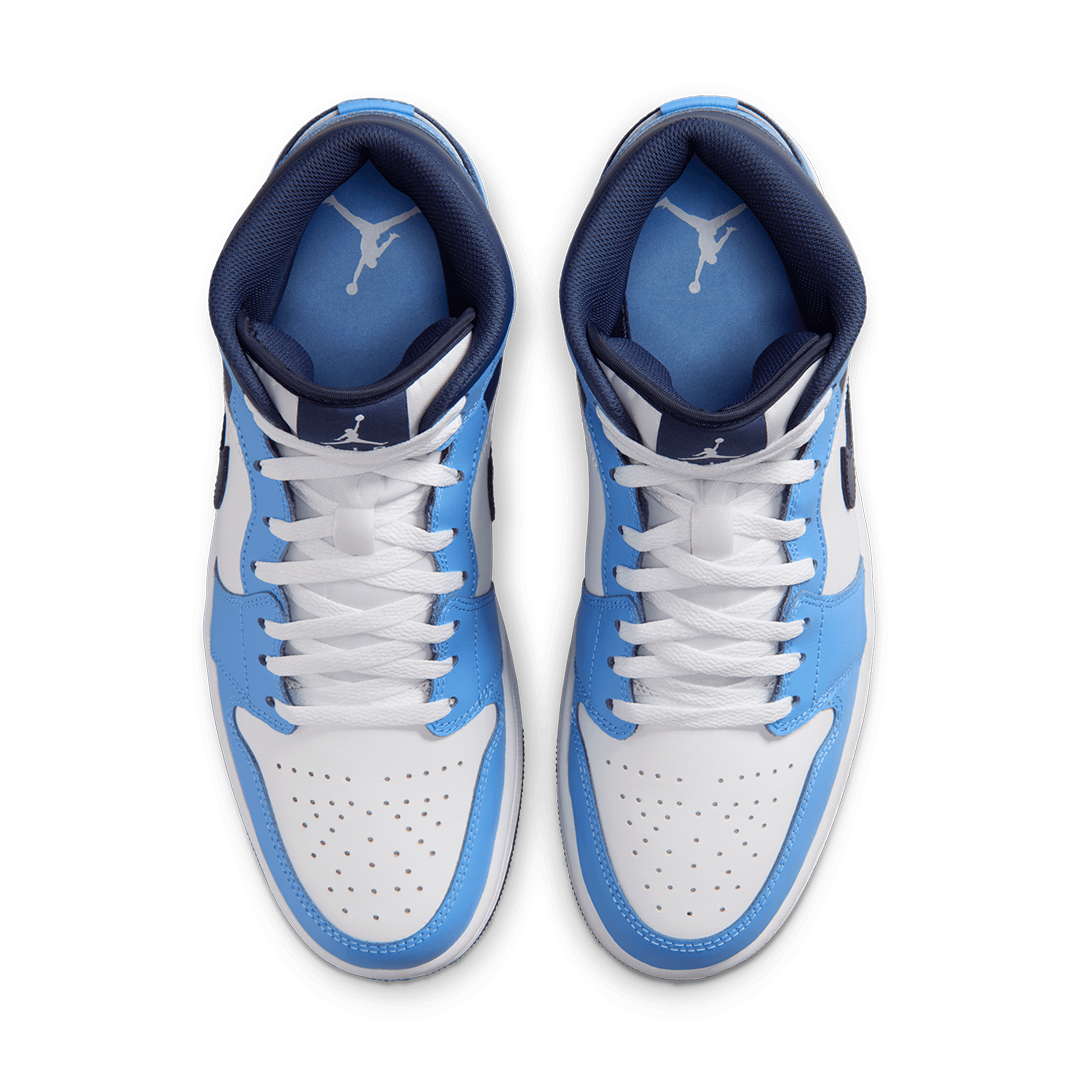Air Jordan 1 Mid - 'University Blue/Midnight Navy' - Kicks Lounge