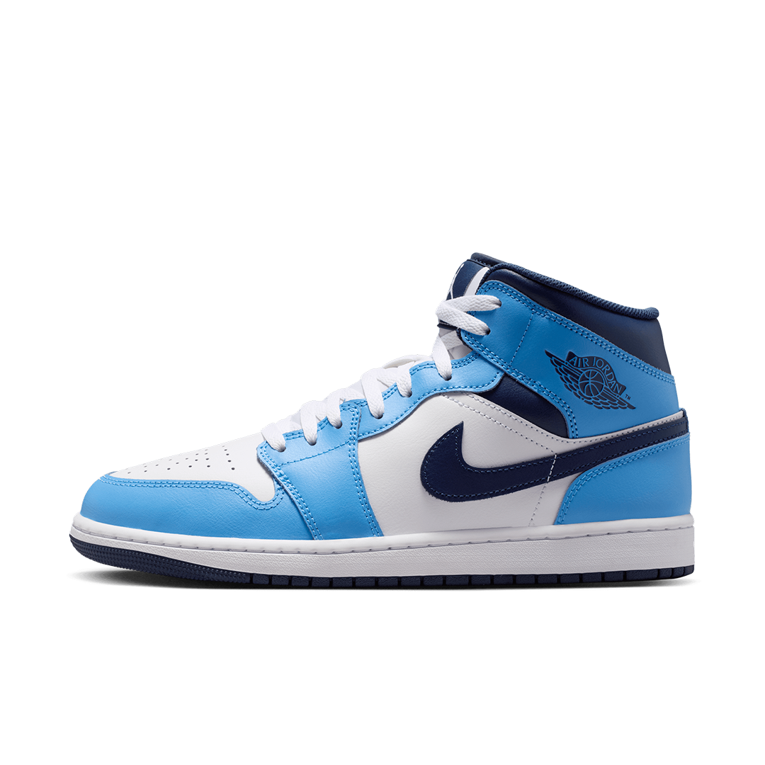 Air Jordan 1 Mid - 'University Blue/Midnight Navy' - Kicks Lounge