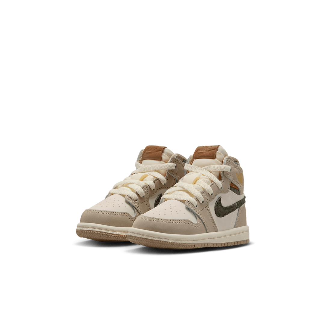ぷくカーキベージュ1 TD Air Jordan 1 High OG - 'Khaki' - Kicks Lounge