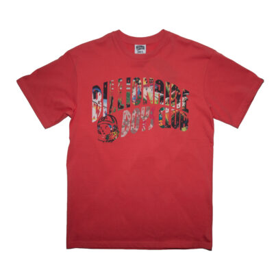 Billionaire Boys Club Curve Collage Tee - 'Rose Of Sharon' 861-2204