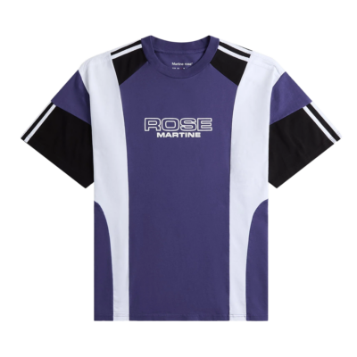 Martine Rose Oversized Panelled Tee - 'Purple' 630JS02606CW