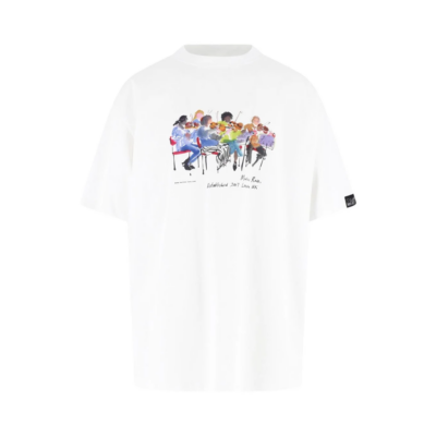 Martine Rose Oversized Tee - 'White' 621JE06000O