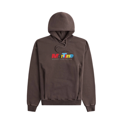 Martine Rose Classic Hoodie - 'Brown Washed' 602JS01700