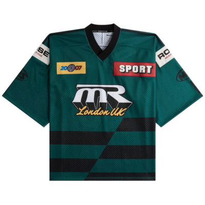 Martine Rose Oversized Hockey - 'Top Green/Black' 129JT10410