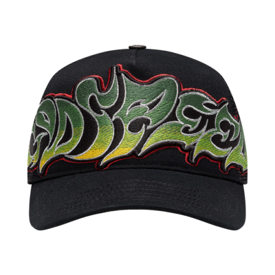 Godspeed Neo Trucker Snapback Hat - 'Black/Yellow' Gs-Neo-Trucker-Hat-Black-Yellow-Red-Boom