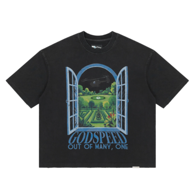 Godspeed Helipad Dreams Tee - 'Black' Helipad-Dreams-T-Shirt-Black
