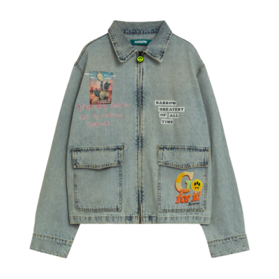 Barrow Denim Jacket - 'Light Indigo' S6BWUAJK036