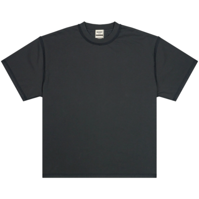 Rizort Kore Reverse Tee - 'Black' RZ036