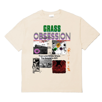 Students Grass Obsession Tee - 'Nude' SG2601051