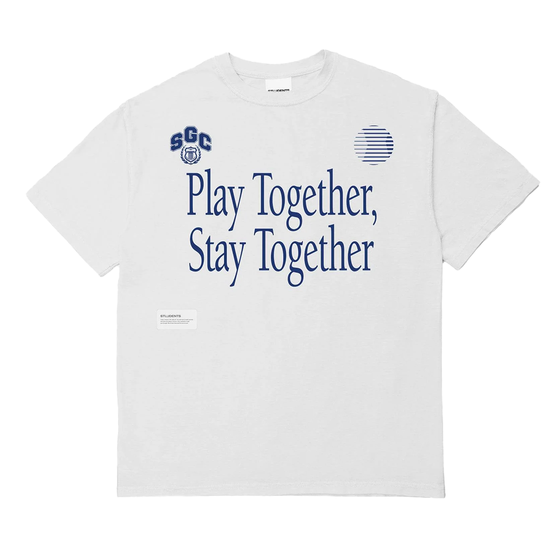 Students Stay Together Tee - 'White' SG2402039