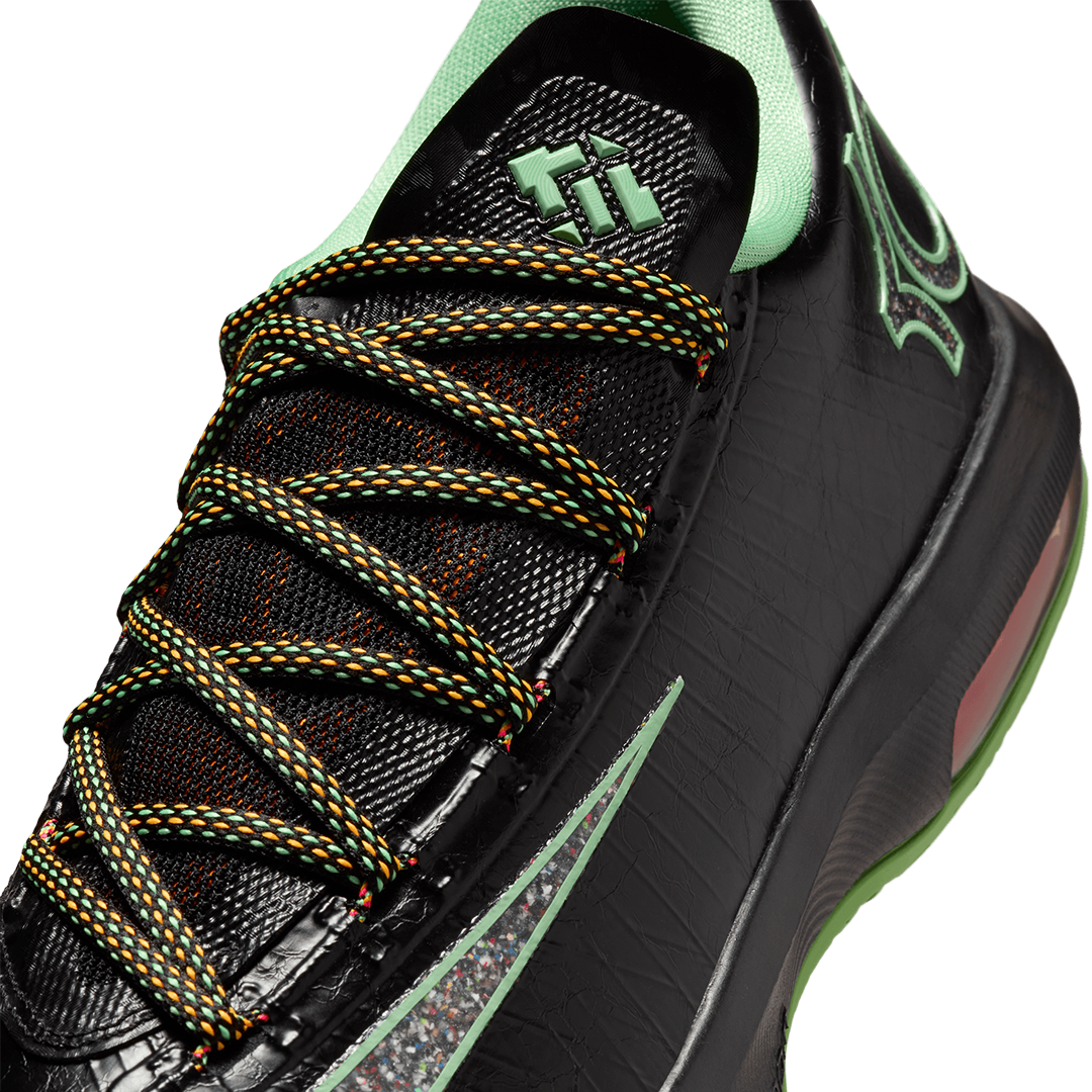 Nike KD 6 - 'Black/Multi-Color/Lucid Green' IH3582-001