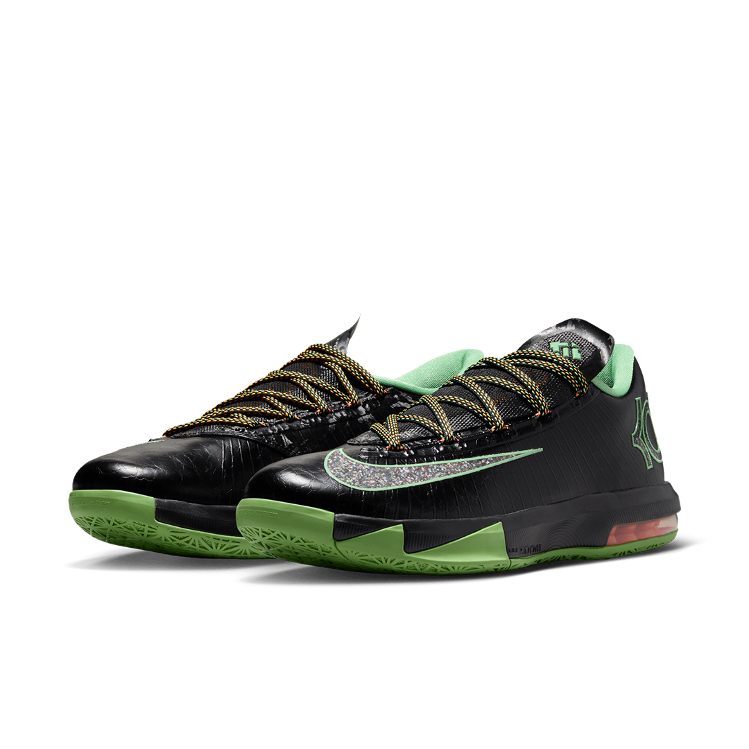 Nike KD 6 - 'Black/Multi-Color/Lucid Green' IH3582-001