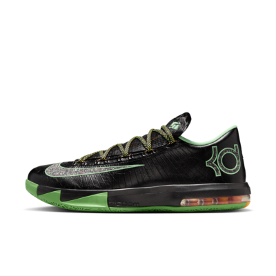 Nike KD 6 - 'Black/Multi-Color/Lucid Green' IH3582-001