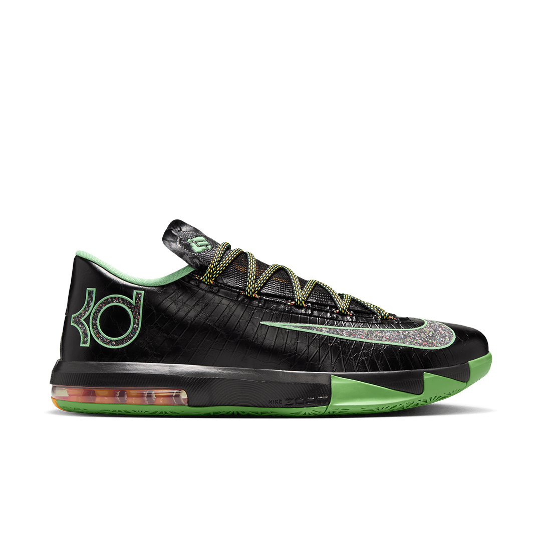 Nike KD 6 - 'Black/Multi-Color/Lucid Green' IH3582-001
