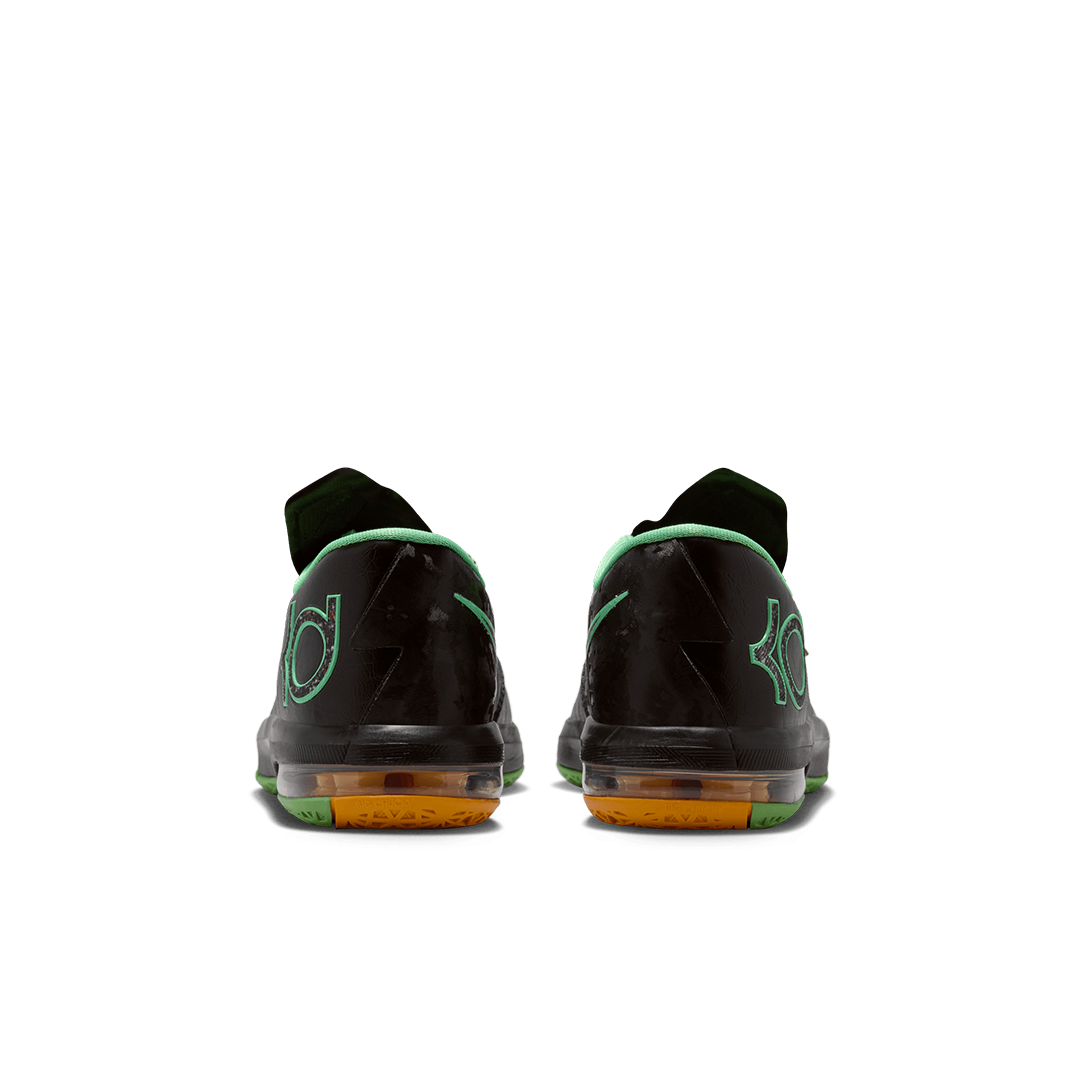 GS Nike KD 6 - 'Black/Multi-Color/Lucid Green' IU1286-001