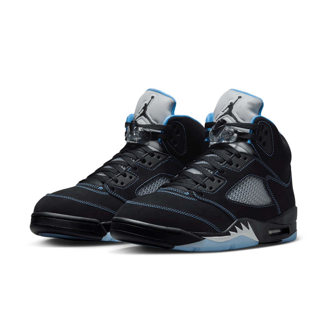 Air Jordan 5 - 'Black/University Blue' DD0587-008