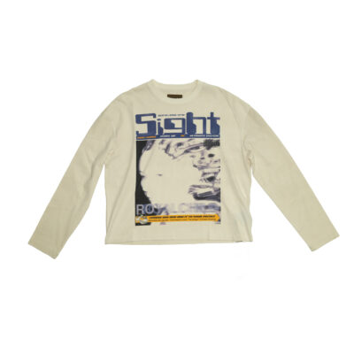 Birth Of Royal Child Sci Fi Magazine L/S Tee - 'White'