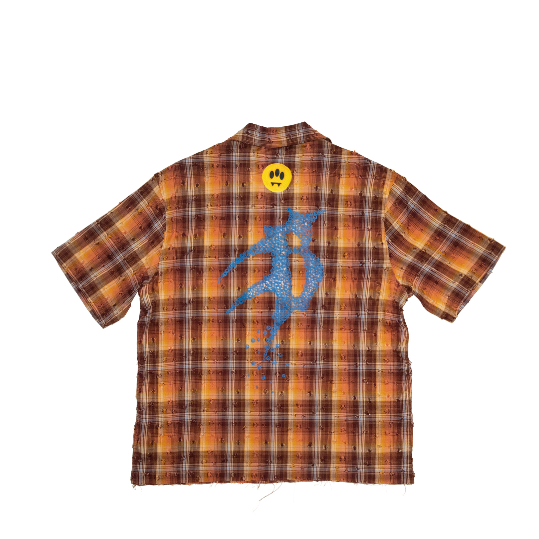 Barrow Popeline Shirt - 'Multi' S6BWUASI030