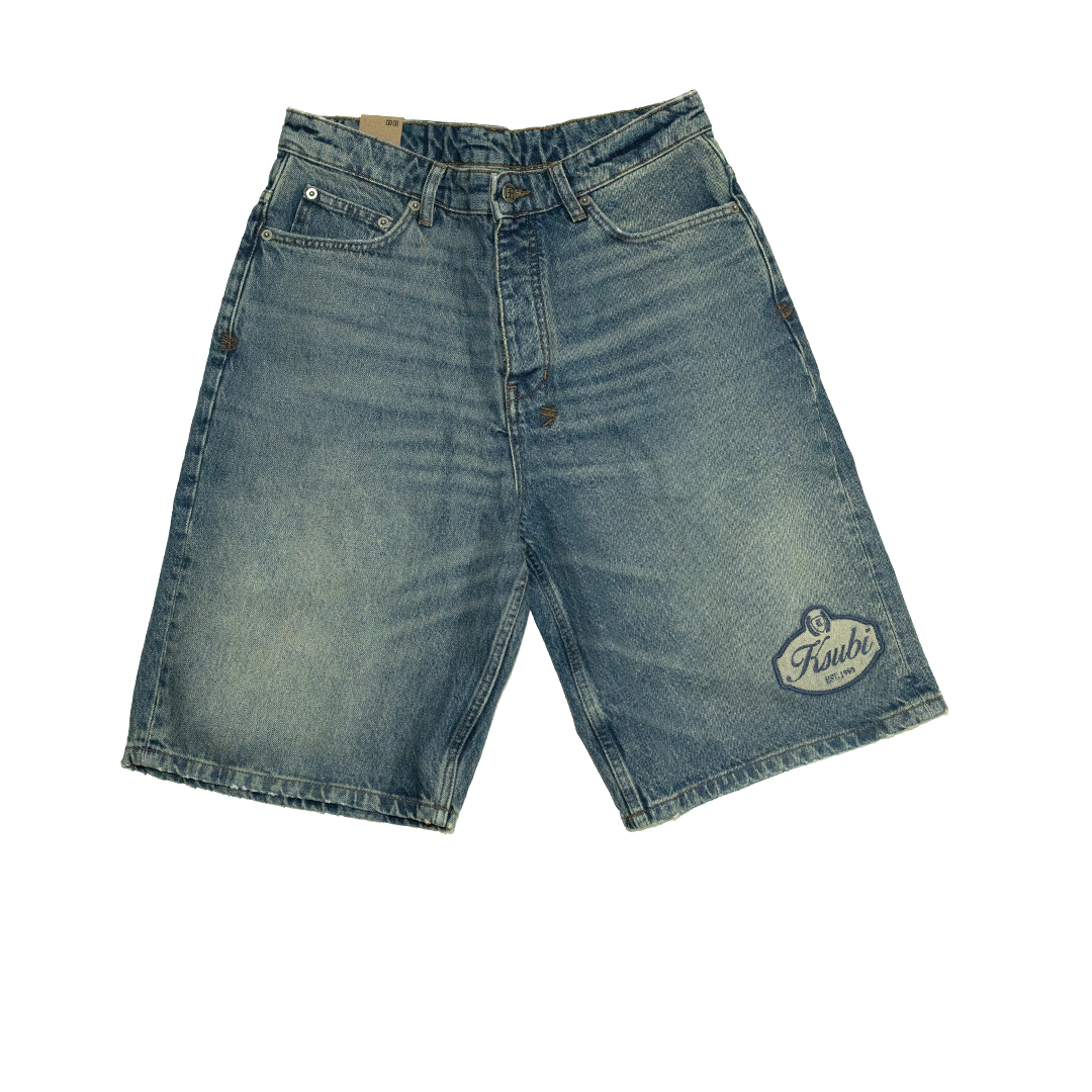 Ksubi Maxx Denim Short - 'Hendrix Blue Repair' MPF26WA020