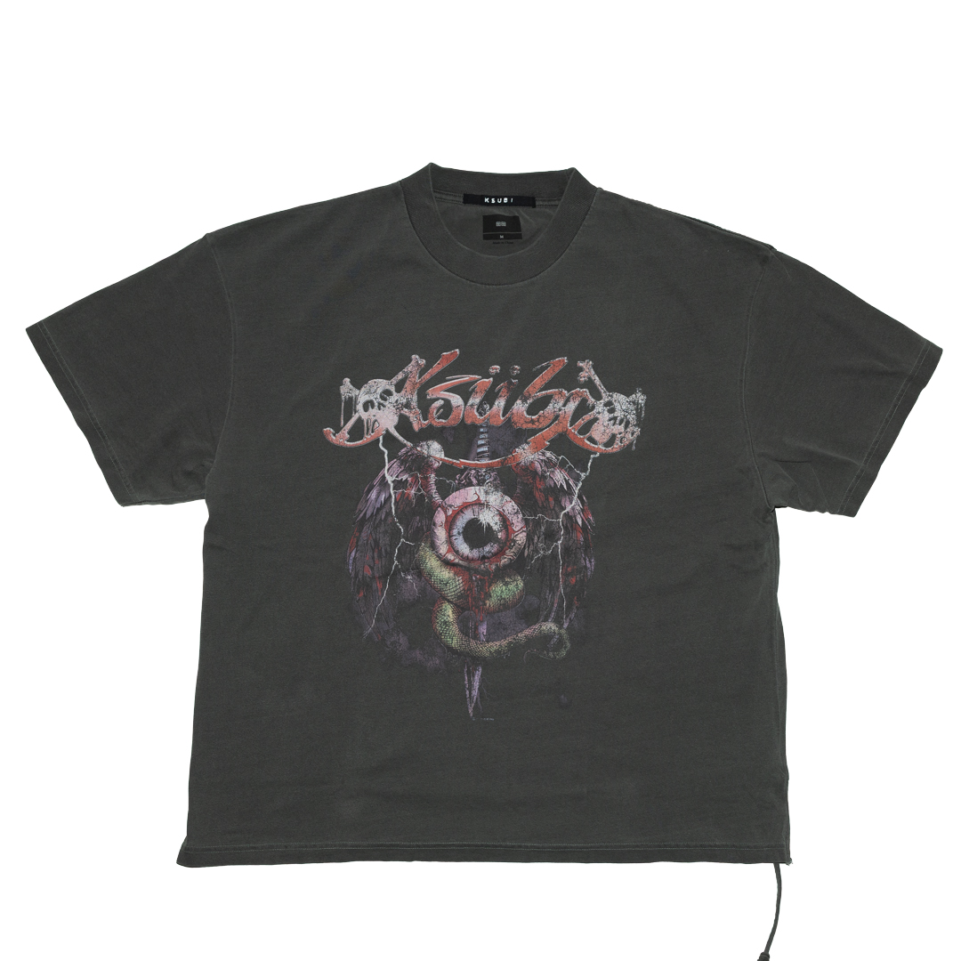 Ksubi Legend Ekcess Tee - 'Grey' MPF26TE013