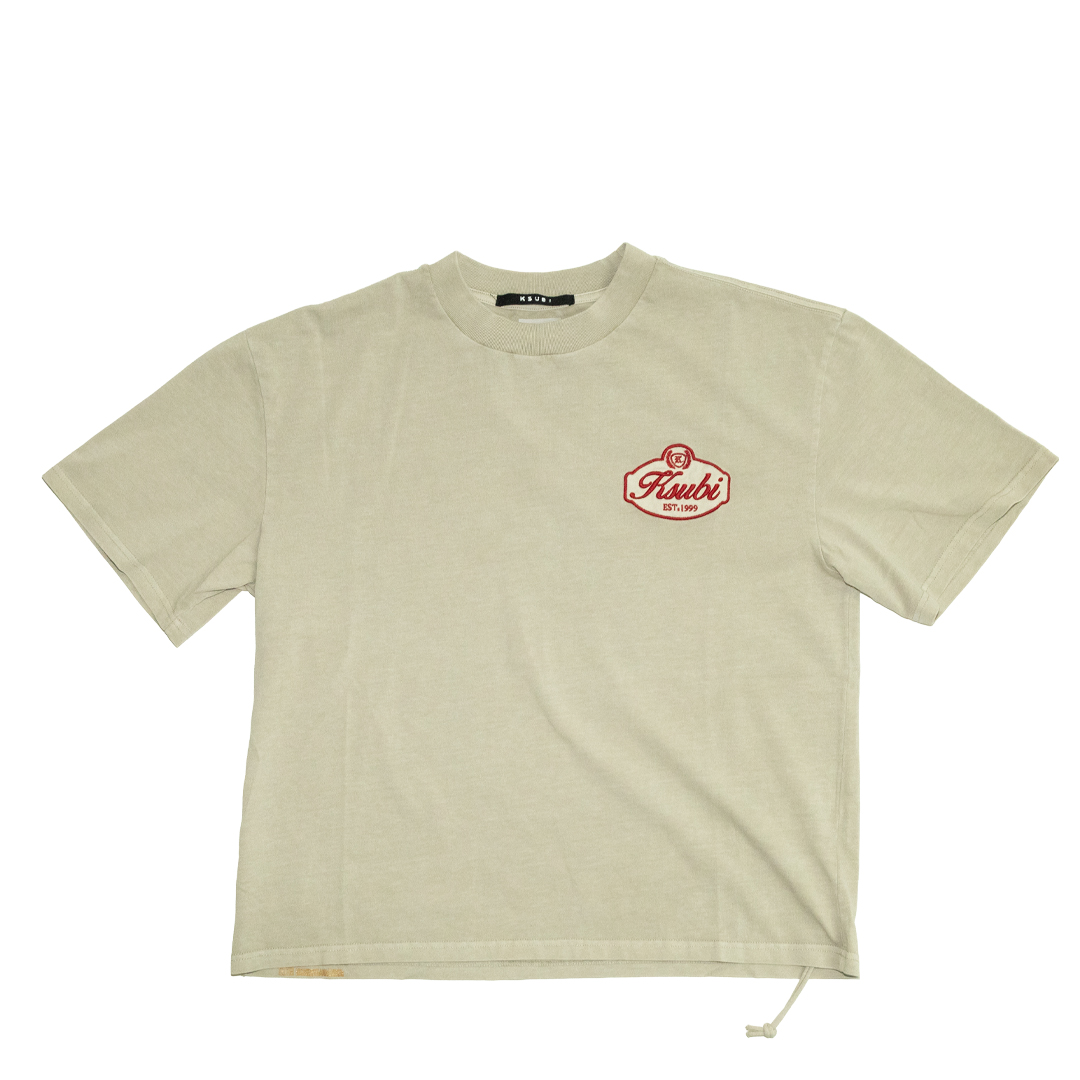 Ksubi Klasse Halen Tee - 'Grey' MPF26TE007