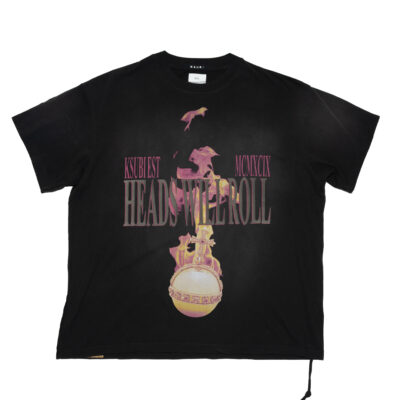 Ksubi H.W.R Sid Tee - 'Sunbleach Black' MPF26TE012