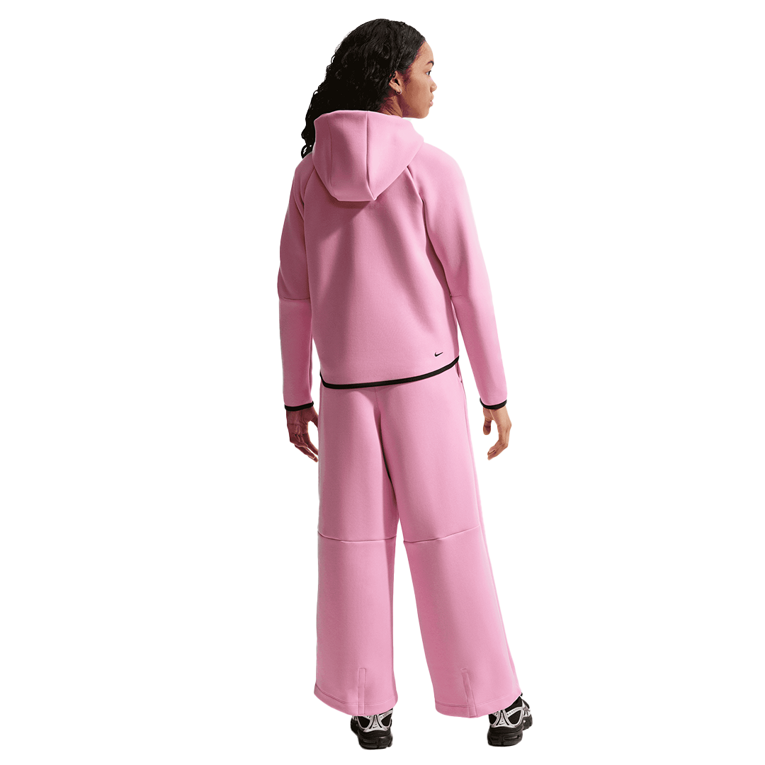 Kids Nike Zip Hoodie - 'Pink Rise/Black' HV8695-621