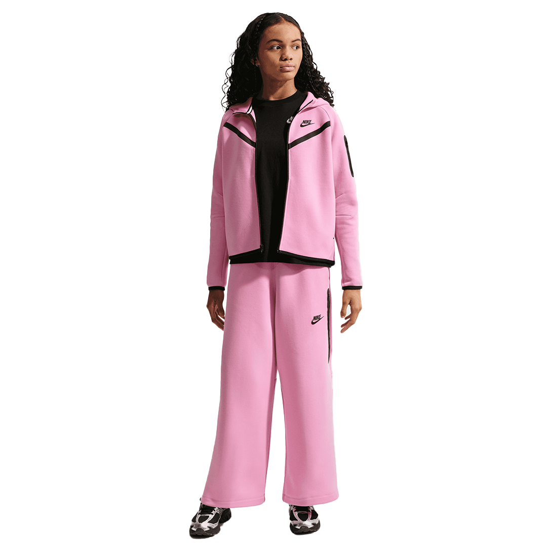 Kids Nike Wide-Leg Pant - 'Pink Rise/Black' IM4552-621